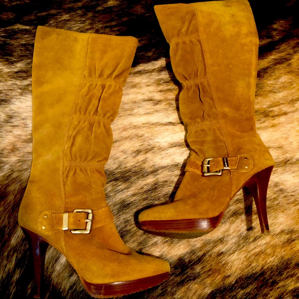 Michael Kors Suede Boots 7.5